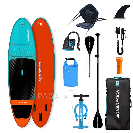 SUP AQUADESIGN Luckey 10'2 COMBO - SUP gonfiabile