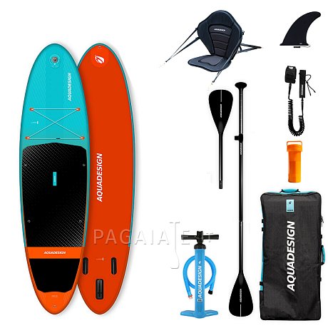 SUP AQUADESIGN Luckey 10'2 COMBO - SUP gonfiabile